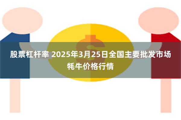 股票杠杆率 2025年3月25日全国主要批发市场牦牛价格行情
